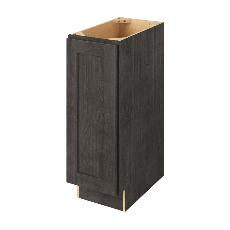 Catalina 12" Freestanding Bathroom Vanity Side Cabinet with Full Height Door, Slate
