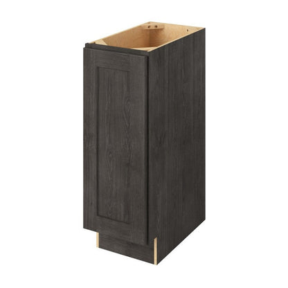 Catalina 12" Freestanding Bathroom Vanity Side Cabinet with Full Height Door, Slate