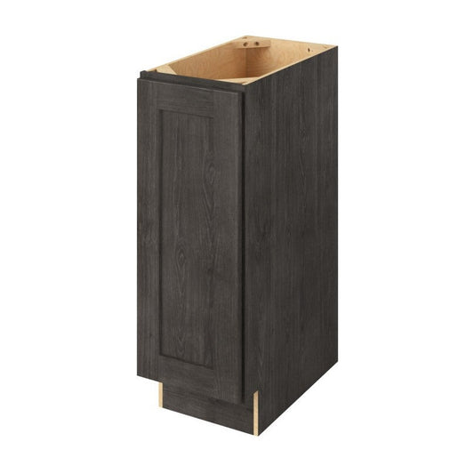 Catalina 12" Freestanding Bathroom Vanity Side Cabinet with Full Height Door in Slate