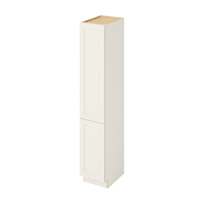 Catalina 15" x 84" Linen Cabinet, Shell White