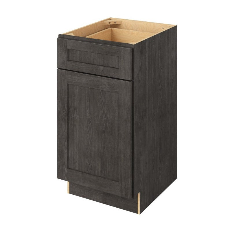 Catalina 18" Freestanding Bathroom Vanity Side Cabinet with Door and Drawer, Slate