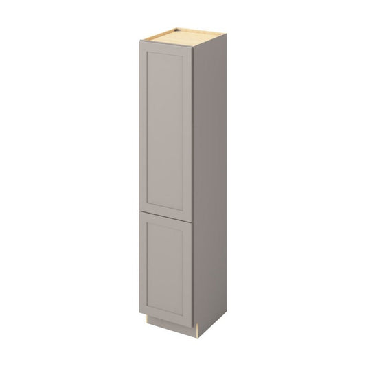 Catalina 18" x 84" Linen Cabinet in Pebble Grey
