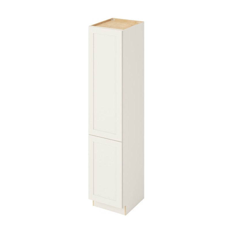 Catalina 18" x 84" Linen Cabinet, Shell White