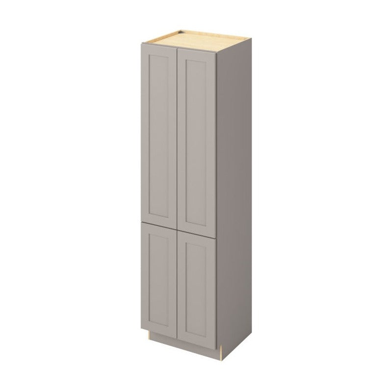 Catalina 24" x 84" Linen Cabinet, Pebble Grey
