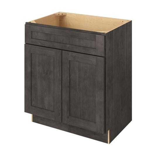 Catalina 30" Single Sink Base Freestanding Bathroom Vanity in Slate