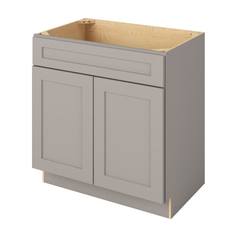 Catalina 33" Single Sink Base Freestanding Bathroom Vanity, Pebble Grey