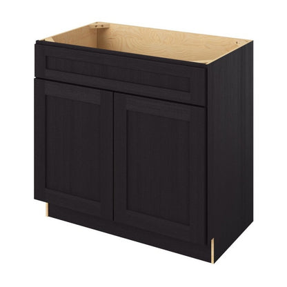 Catalina 36" Single Sink Base Freestanding Bathroom Vanity, Espresso