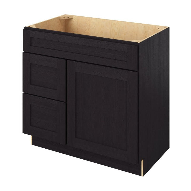 Catalina 36" Sink Base with Left Drawers Freestanding Bathroom Vanity, Espresso