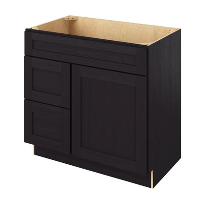 Catalina 36" Sink Base with Left Drawers Freestanding Bathroom Vanity, Espresso