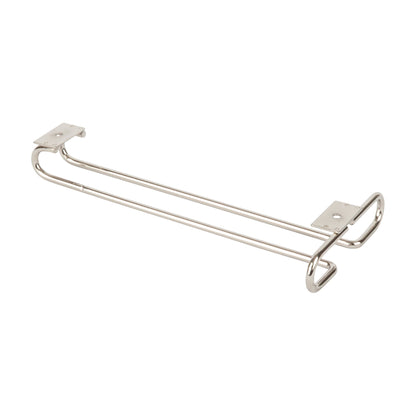 Celine Under Cabinet Stemware Rack, Satin Nickel