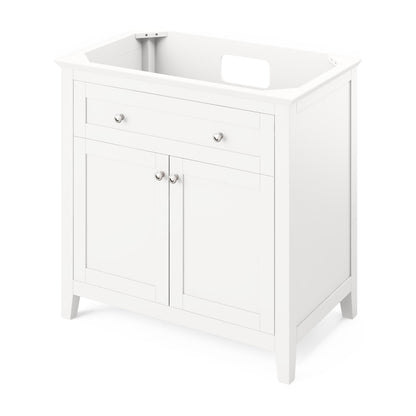 Chatham 36" Single Bowl Freestanding Bathroom Vanity, White