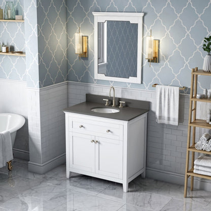 Chatham 36" Single Bowl Freestanding Bathroom Vanity, alternate view