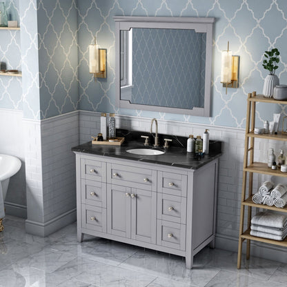 Chatham 48" Single Bowl Freestanding Bathroom Vanity, alternate view
