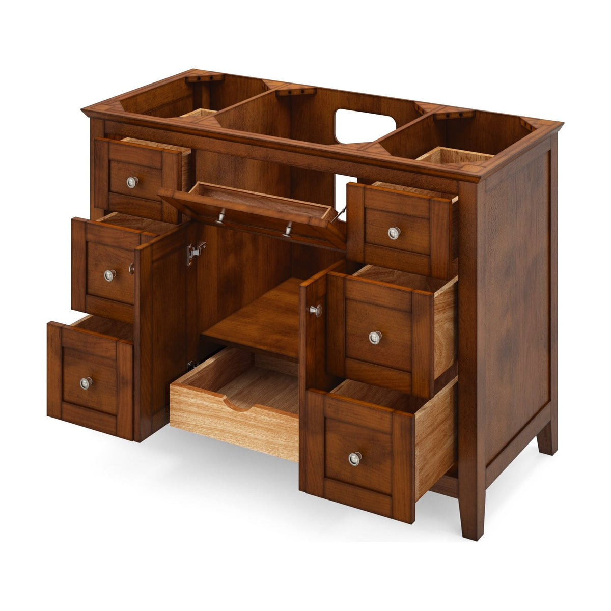 Chatham 48" Single Bowl Freestanding Bathroom Vanity, alternate view
