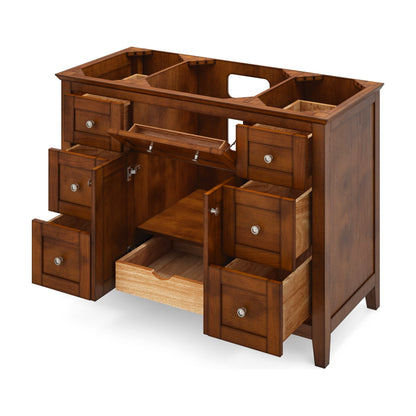 Chatham 48" Single Bowl Freestanding Bathroom Vanity, alternate view