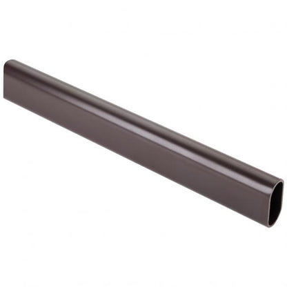 Colter Oval Aluminum Closet Rods