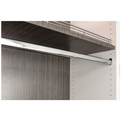 Colter Oval Aluminum Closet Rods