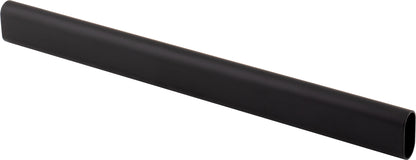 Colter Oval Aluminum Closet Rods in Matte Black