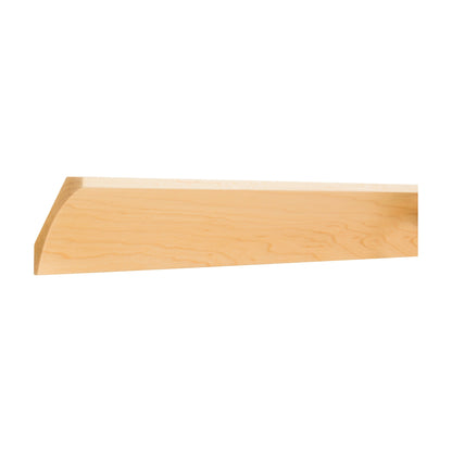 Cove Crown Moulding, 4" x 3/4" x 8 ft stick