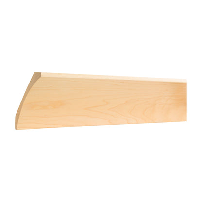 Cove Crown Moulding, 5" x 3/4" x 8 ft stick