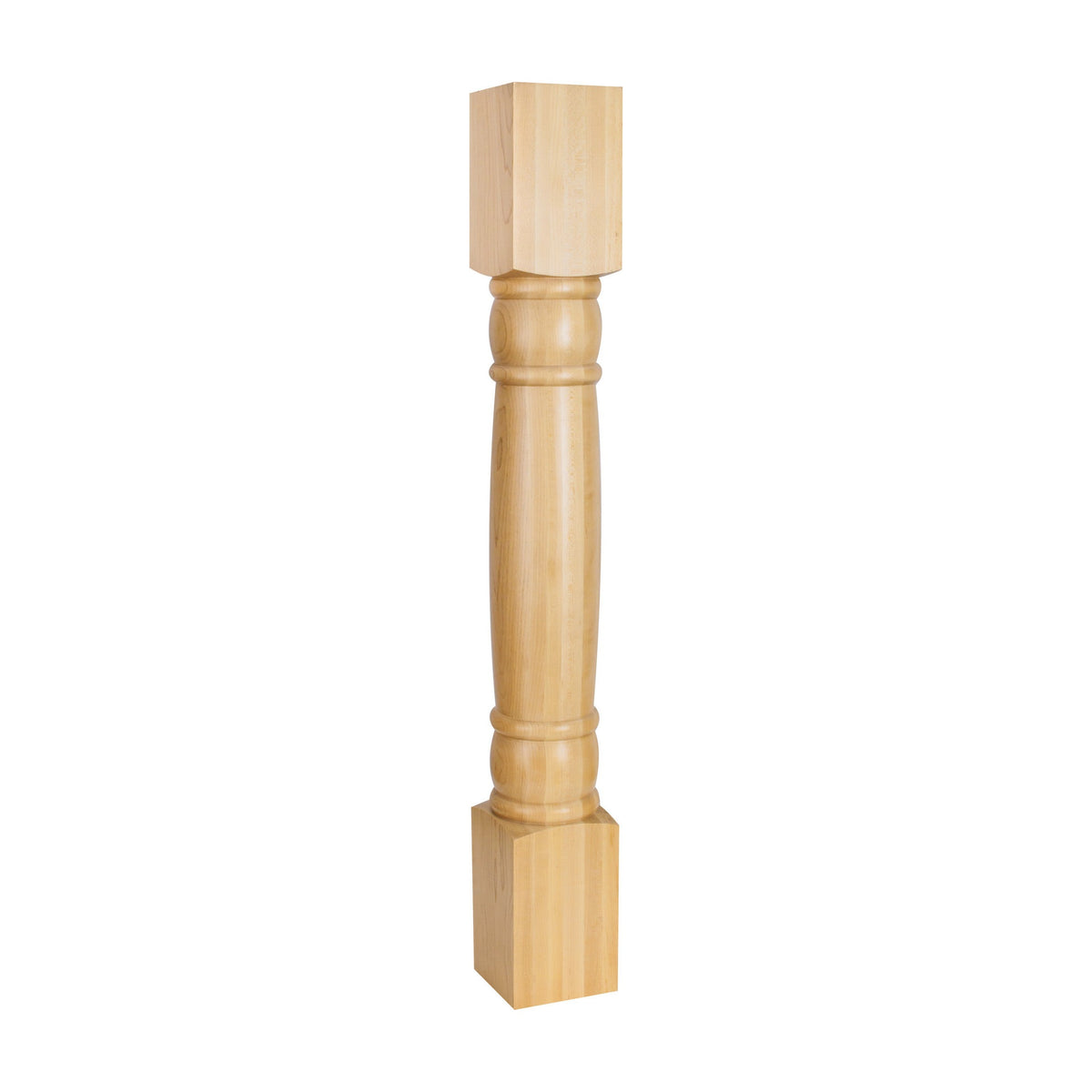Doric Wood Post, 4-1/2" x 4-1/2" x 35-1/2"