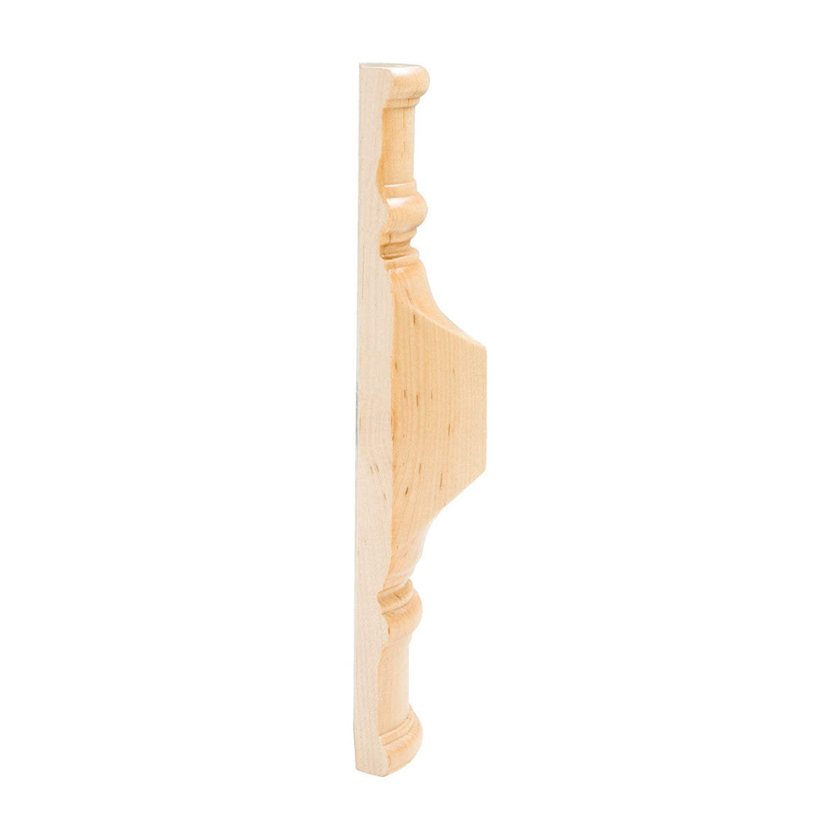 Double Center Traditional Wood Transition Block, alternate view