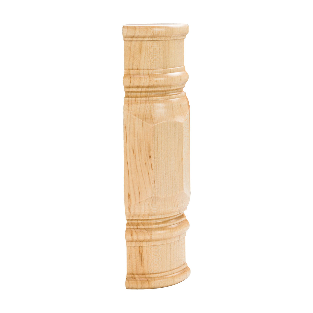 Double Center Wood Transition Block with Beveled Edge, alternate view