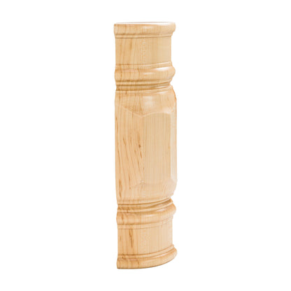 Double Center Wood Transition Block with Beveled Edge, alternate view