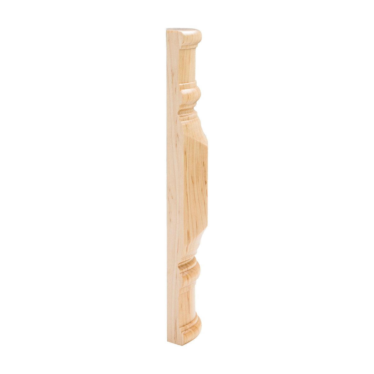 Double Center Wood Transition Block with Beveled Edge, alternate view