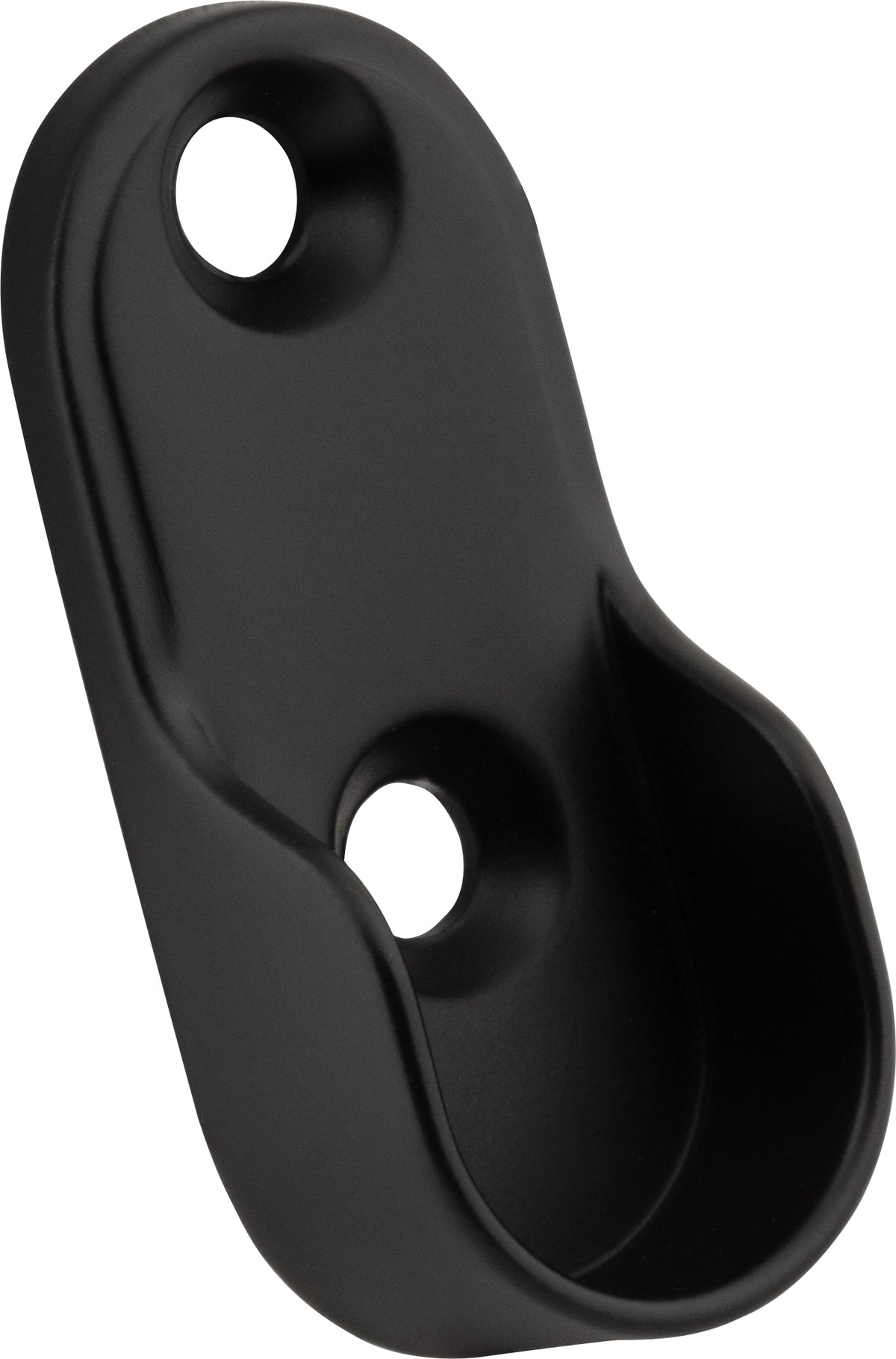 Eden Knock-In Mounting Bracket for Closet Rods in Matte Black
