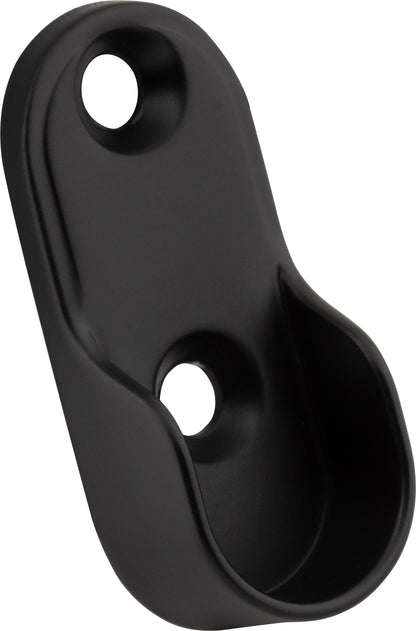 Eden Knock-In Mounting Bracket for Closet Rods in Matte Black