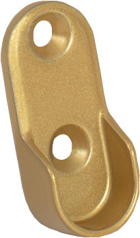Eden Knock-In Mounting Bracket for Closet Rods in Gold