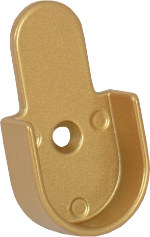 Eden Knock-In Mounting Bracket for Closet Rods in Gold