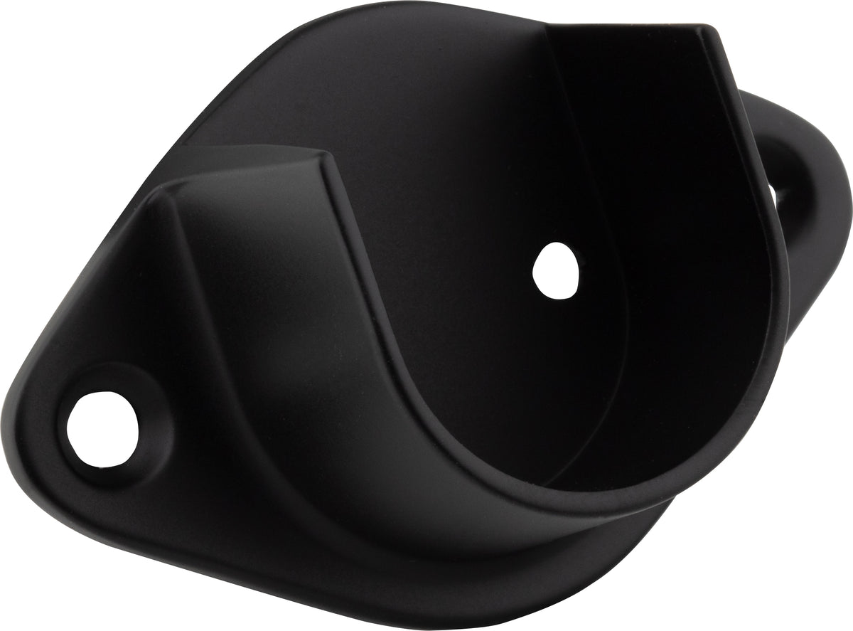 Eden Knock-In Mounting Bracket for Closet Rods in Matte Black