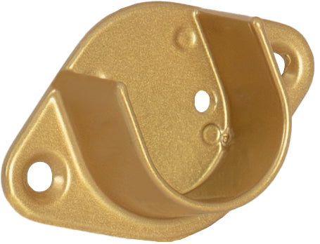 Eden Knock-In Mounting Bracket for Closet Rods in Gold