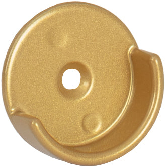Eden Knock-In Mounting Bracket for Closet Rods in Gold