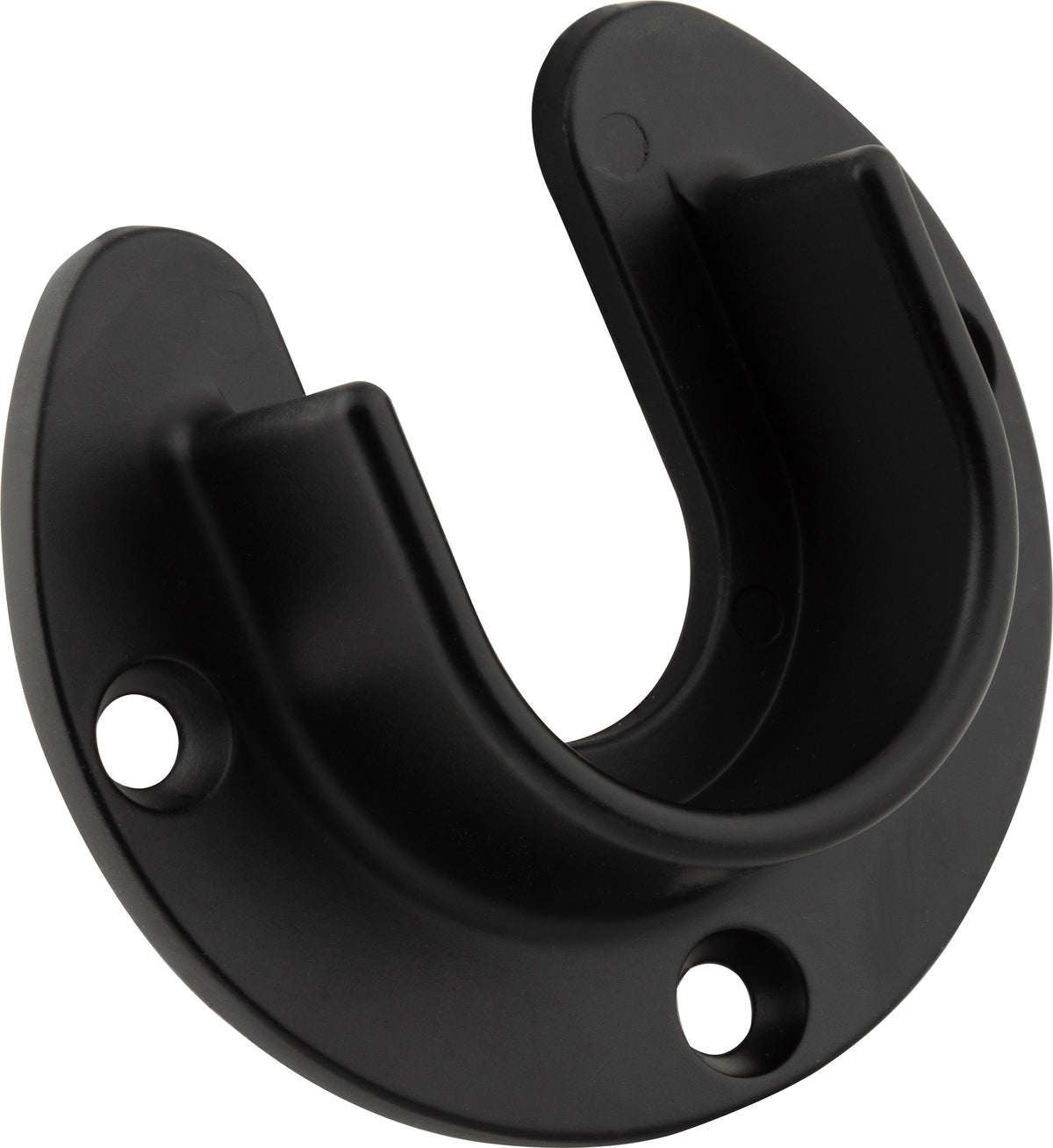Eden Knock-In Mounting Bracket for Closet Rods in Matte Black