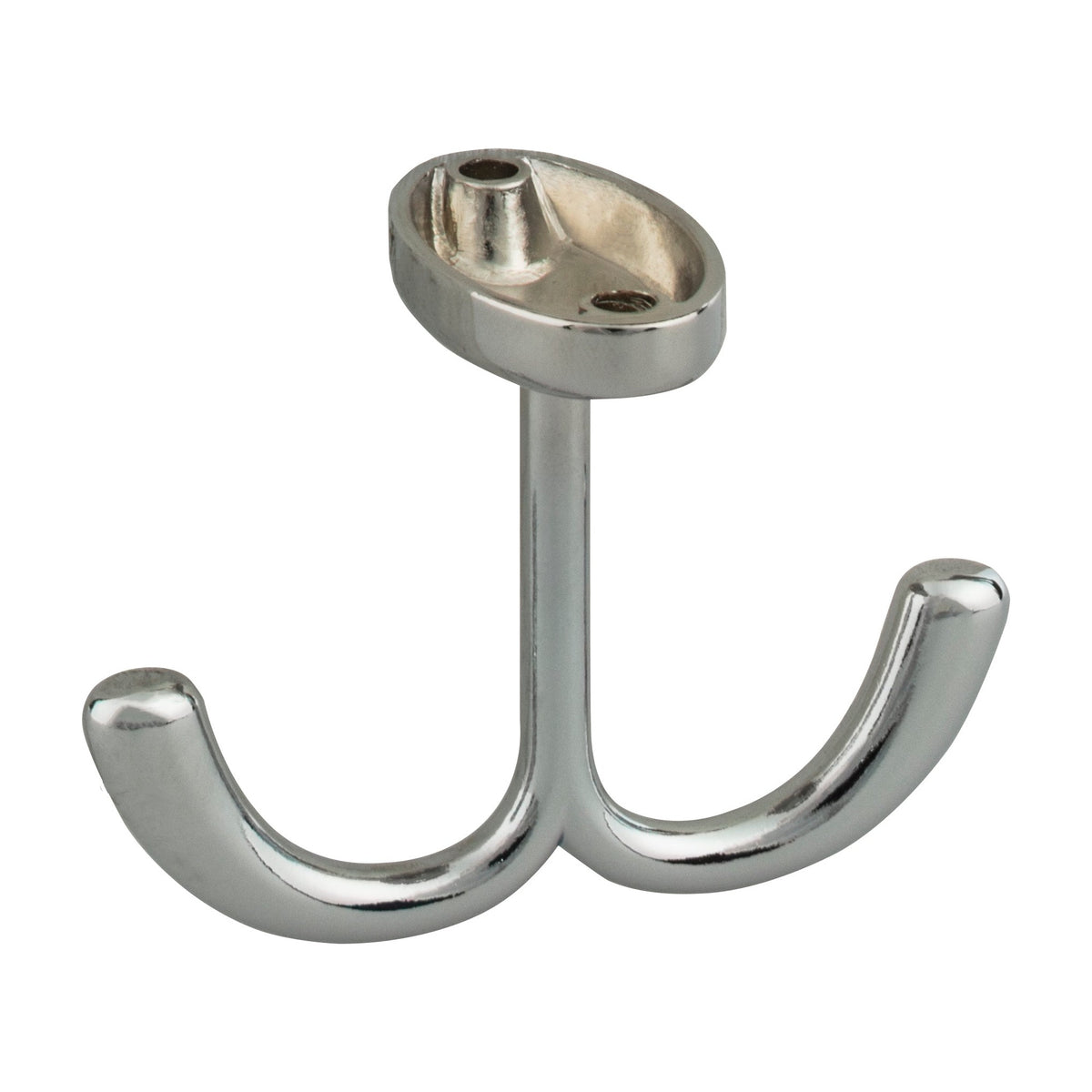 Elements 1 9/16" Double Prong Ceiling Hook in Polished Chrome