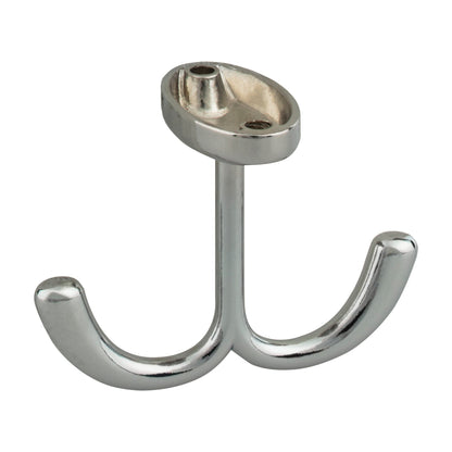 Elements 1 9/16" Double Prong Ceiling Hook in Polished Chrome