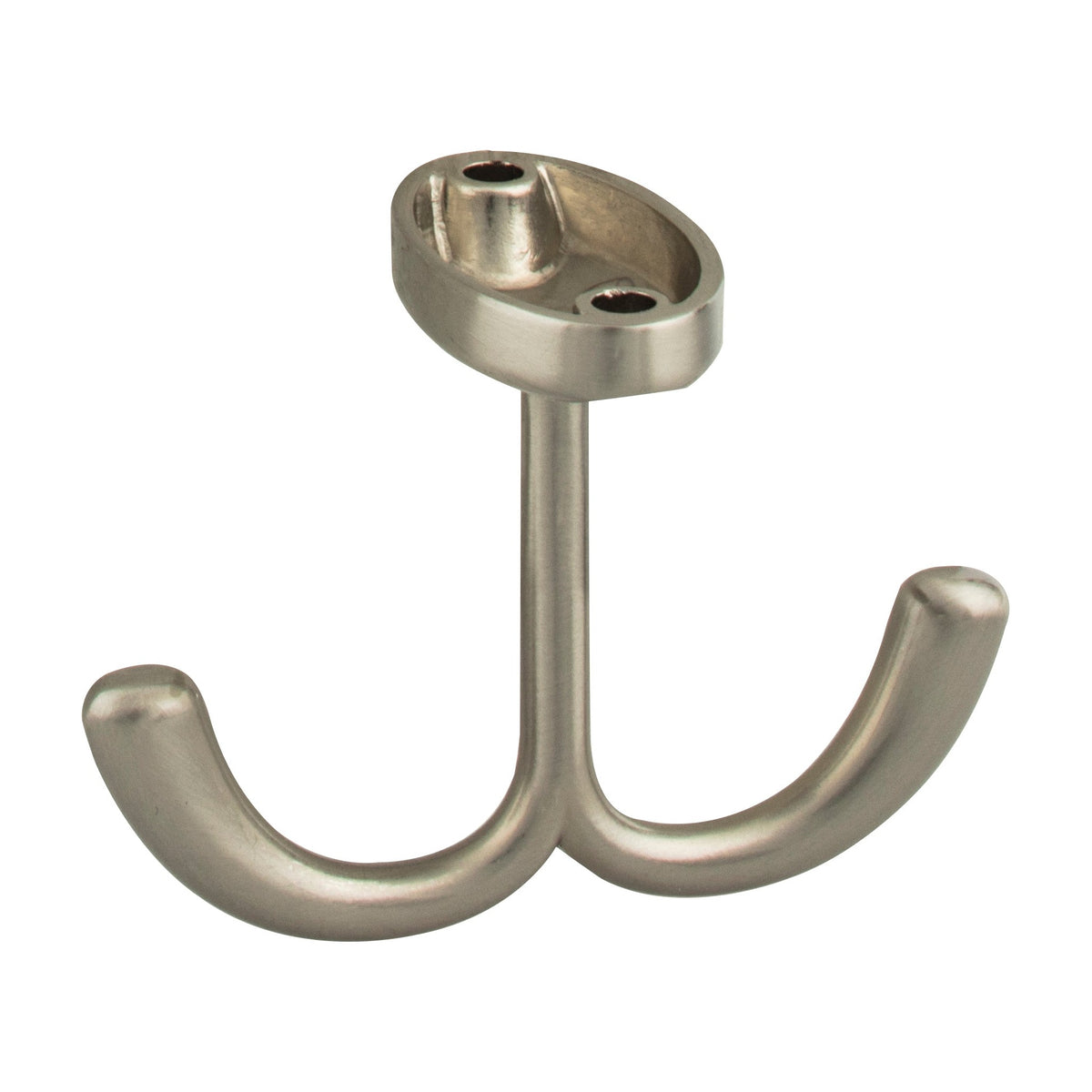 Elements 1 9/16" Double Prong Ceiling Hook in Satin Nickel