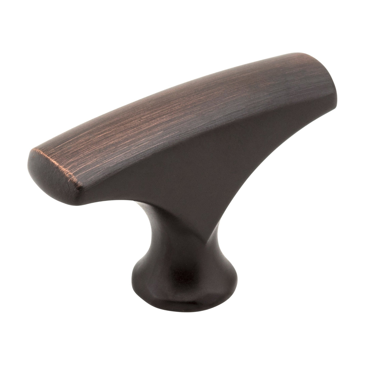 Elements Aiden Handle in Brushed Oil Rubbed Bronze, Knob