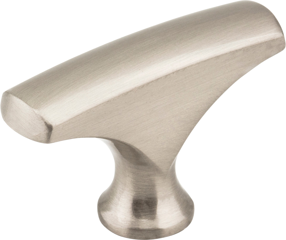 Elements Aiden Handle in Satin Nickel, Knob