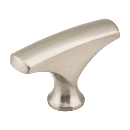 Elements Aiden Handle in Satin Nickel, Knob
