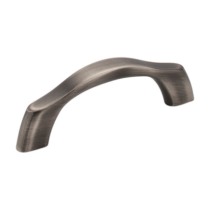 Elements Aiden Handle in Brushed Pewter, 3"