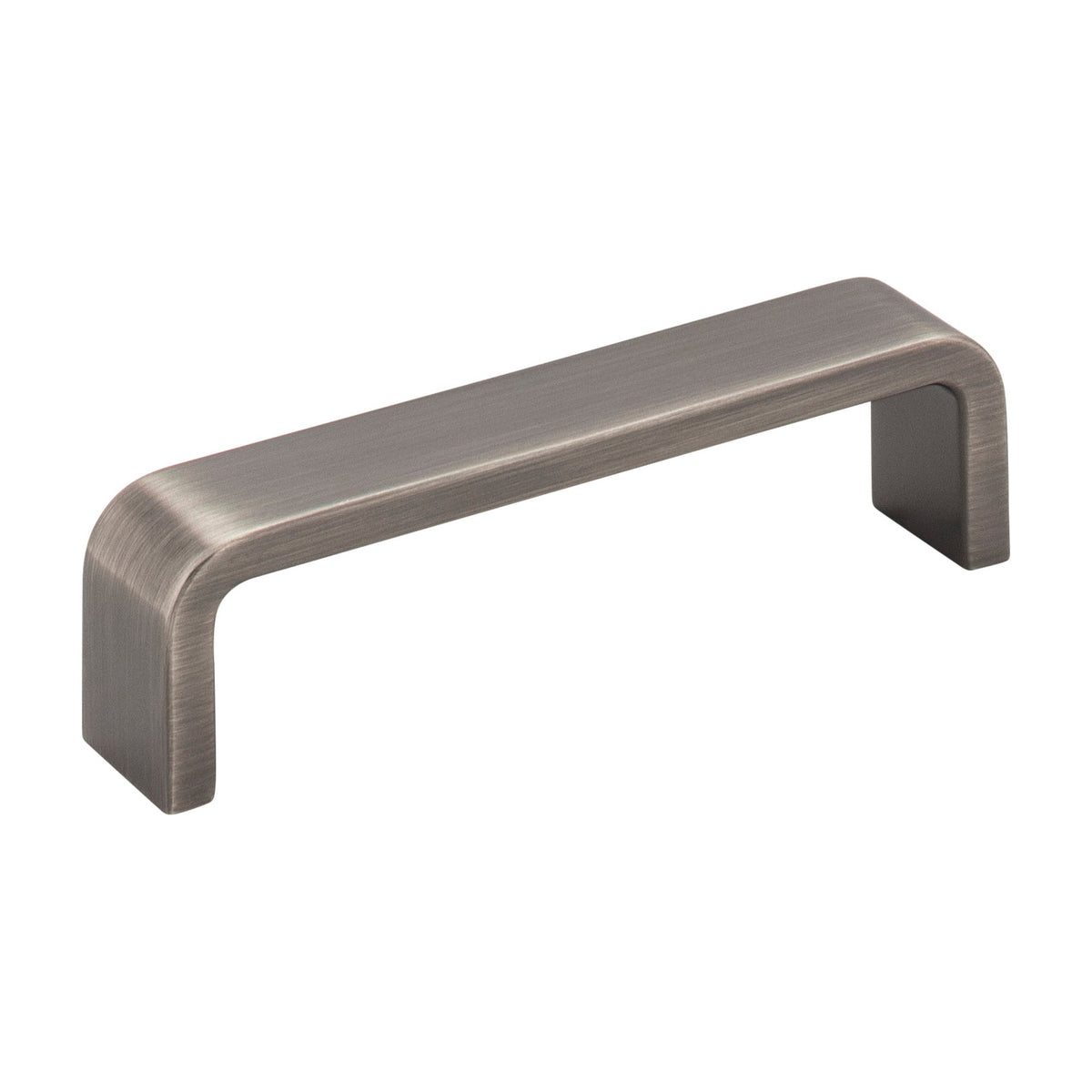 Elements Asher Handle in Brushed Pewter, 3 3/4"