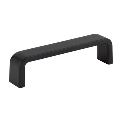 Elements Asher Handle in Matte Black, 4"