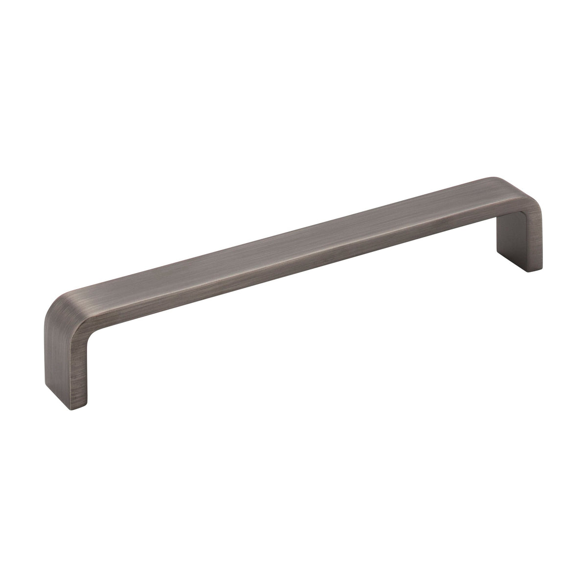Elements Asher Handle in Brushed Pewter, 6 1/4"