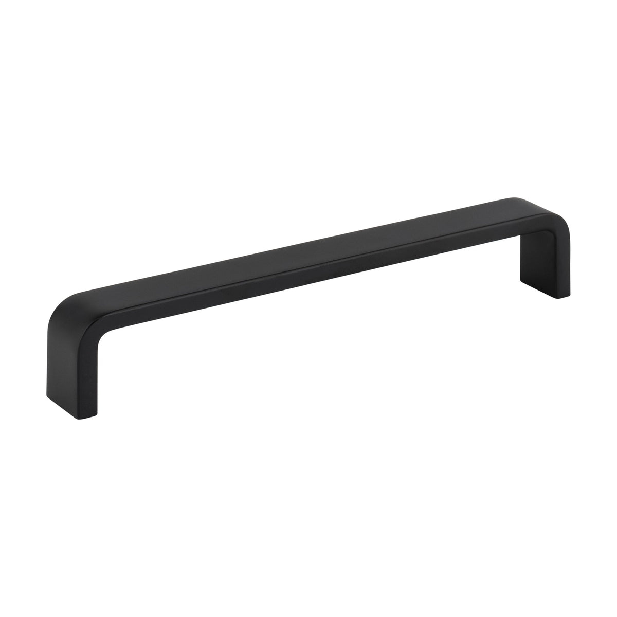 Elements Asher Handle in Matte Black, 6 1/4"