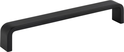 Elements Asher Handle in Matte Black, 6 1/4"