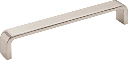 Elements Asher Handle in Satin Nickel, 6 1/4"